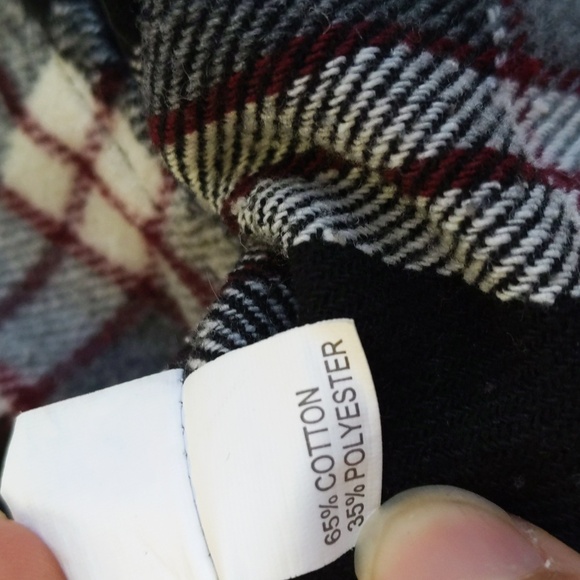 shein soft feel black plaid shacket 9-12 months baby boy - Picture 3 of 6